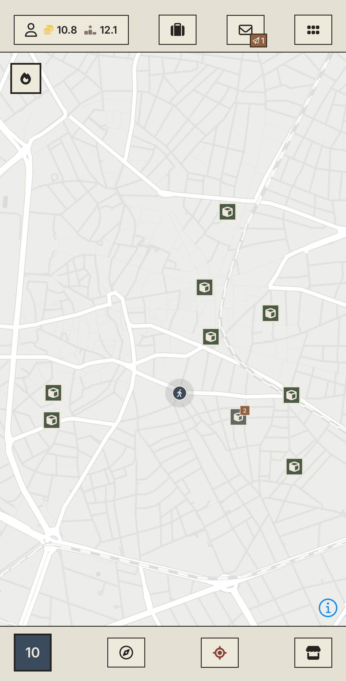Finding parcels near you on the map